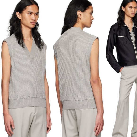 Martin Asbjørn Grey Chase Vest - Picture 2 of 2